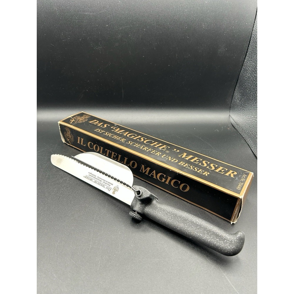 VTG The Magic Knife Adjustable Thickness Slicing Knife 7" Solingen Germany